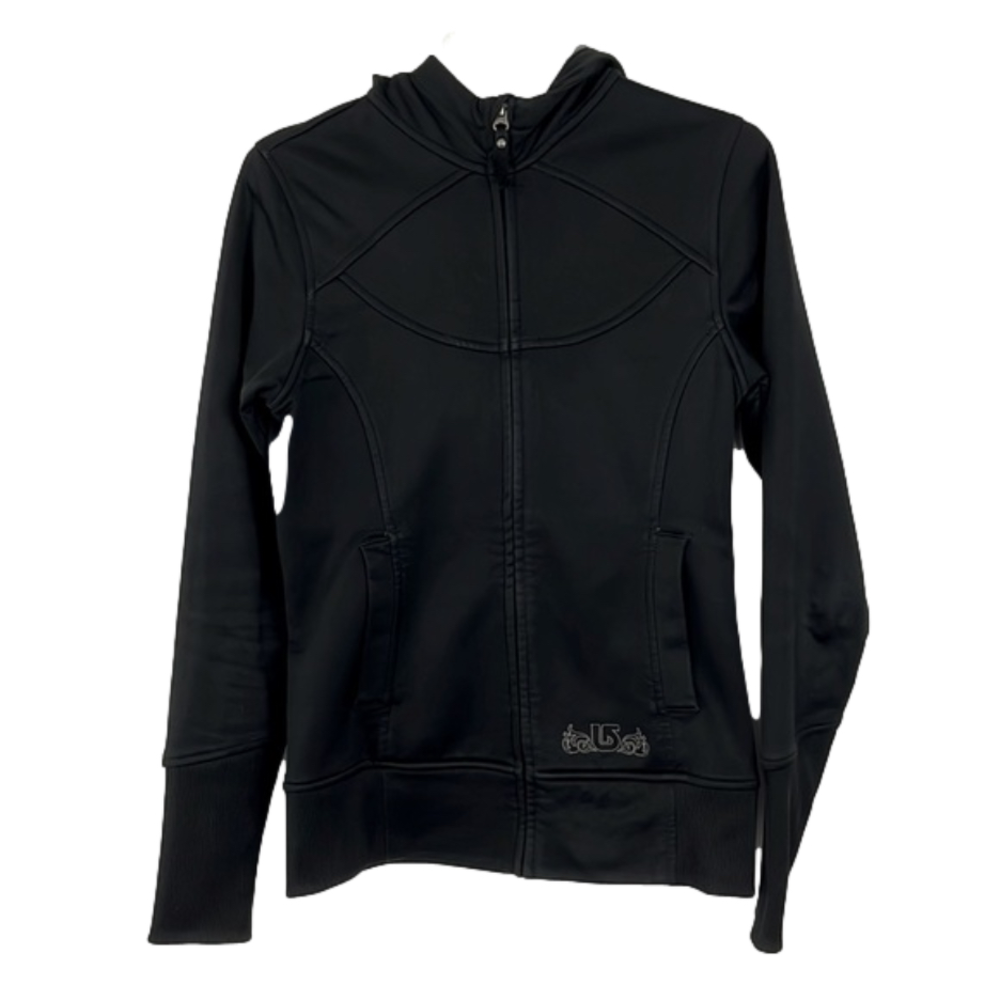Burton Colombo Black Fleece-Lined Hoodie